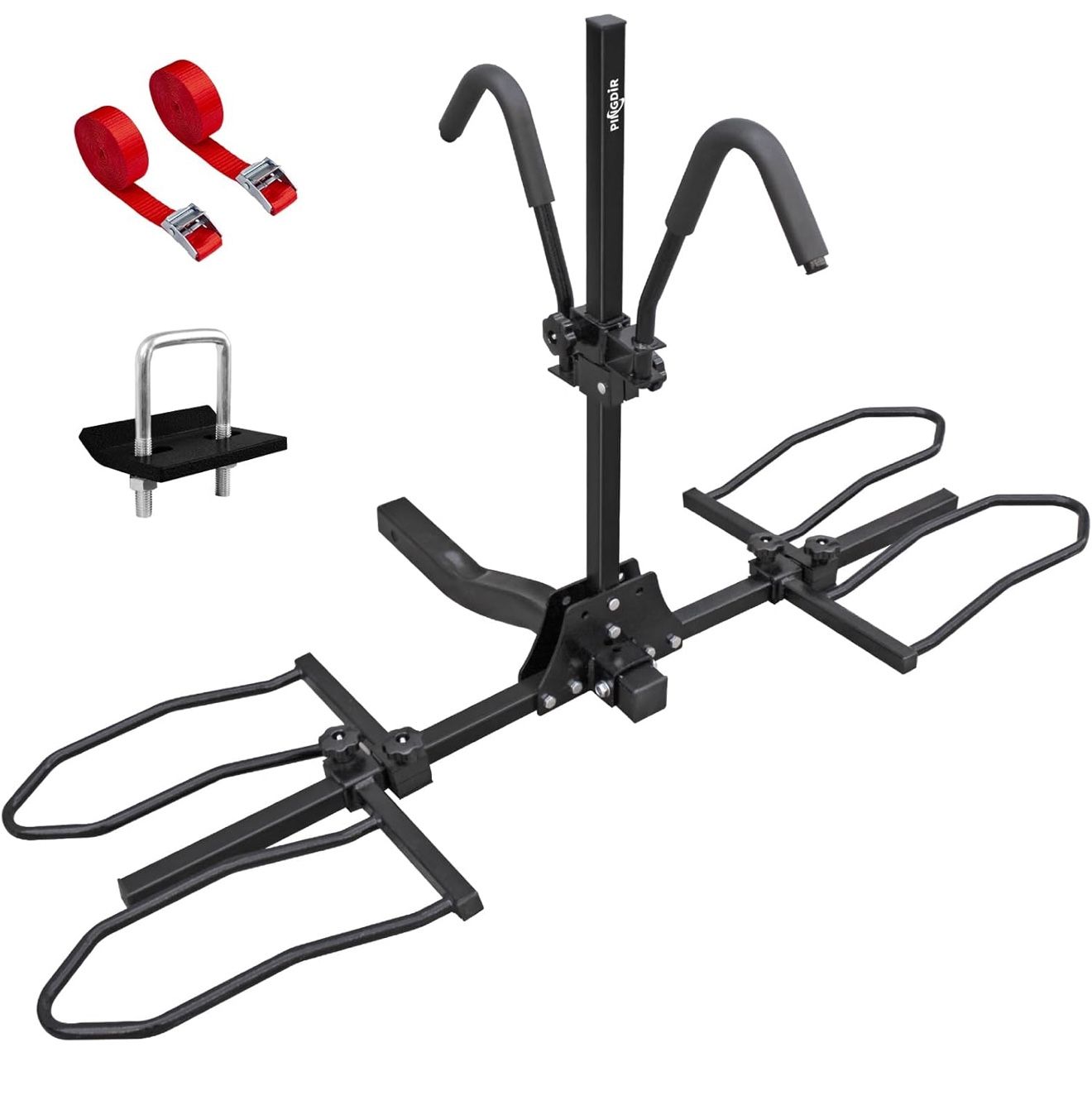 PINGDIR 2" Hitch Mount Platform Style Carrier Bike Rack - New
