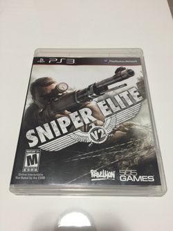 PS3 Sniper Elite