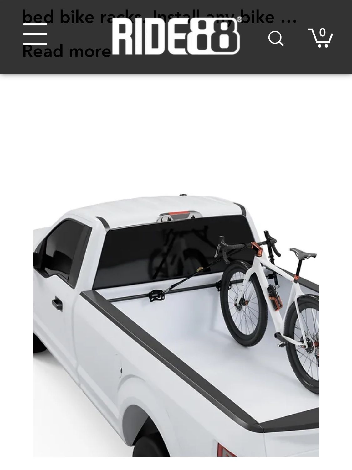 Ride88 Bike Rack / For Trucks