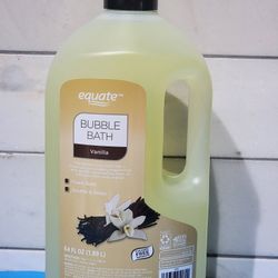 64oz Vanilla Scented Bubble Bath 
$3 each (Four Available)