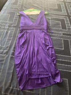 bcbgmaxazria Purple Satin Dress