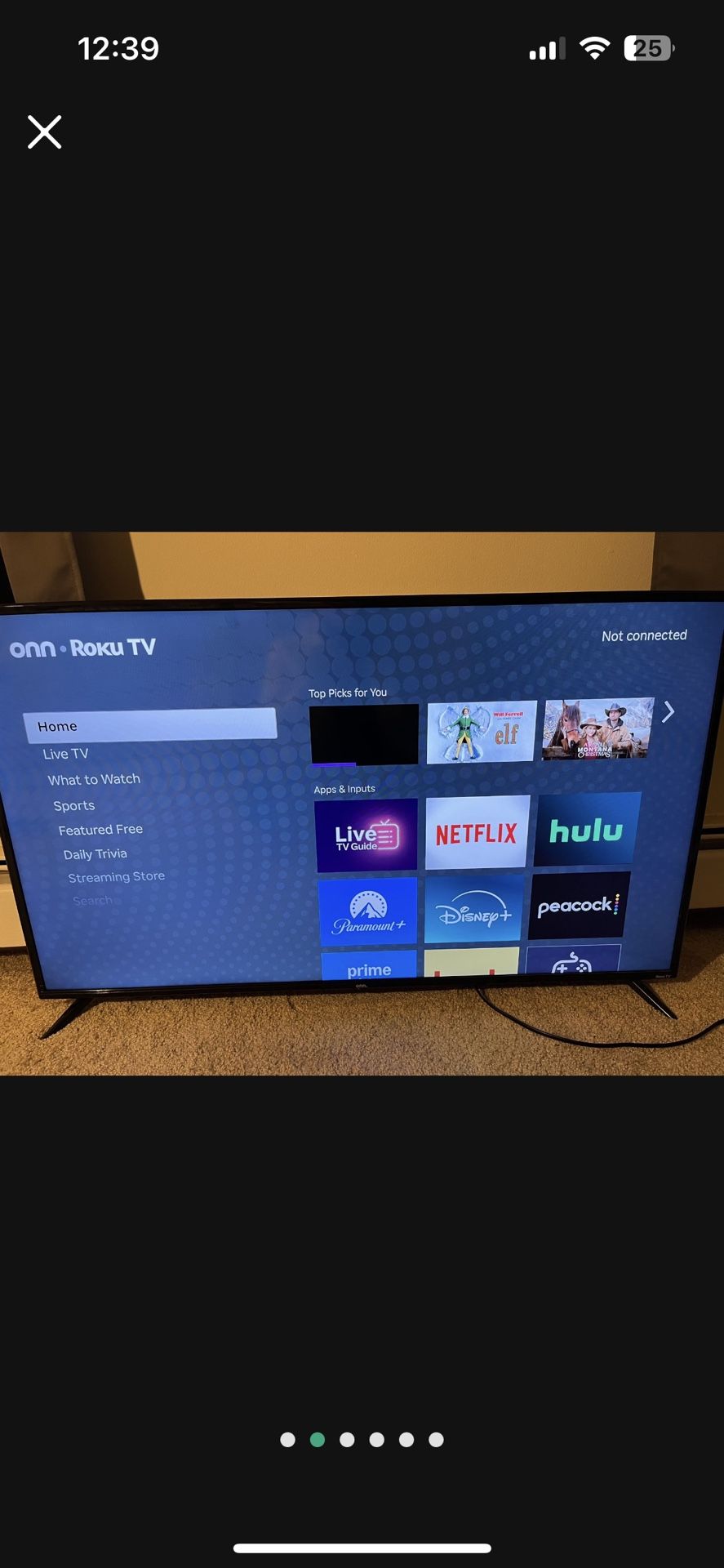 Omni Tv 50 Inch Flat Screen Perfect Condition