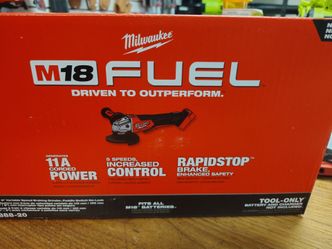 Milwaukee M18 Fuel Variable Speed Angle Grinder