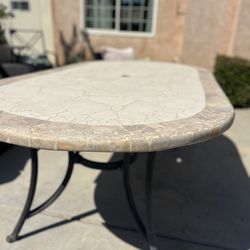 Mosaic Stone Table