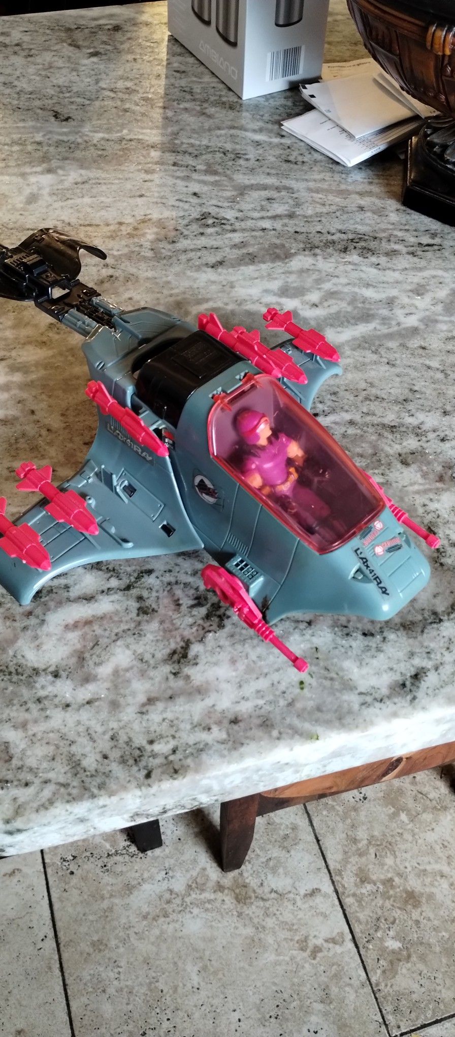 1987 GI Joe Cobra Sea Ray With Sea Slug & Missiles