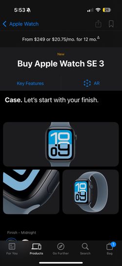 Apple Watch SE 3 (SEALED BOX)