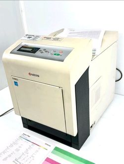 Kyocera FS-C5350DN Laser Network Color Printer with TONER & Pg: 40K TESTED 