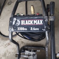 Black Max Pressure Washer