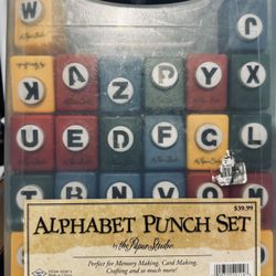 Alphabet Paper Punch Set