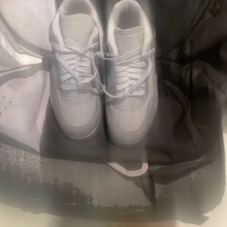 Air Jordan Retro 4 Se Paris Olympic  Wet Cement Smoke