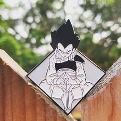 Vegeta keep calm pin