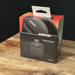 Bose SoundLink Micro Portable Bluetooth Speaker (2nd Gen) Black