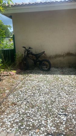 e-bike scraps/ frame