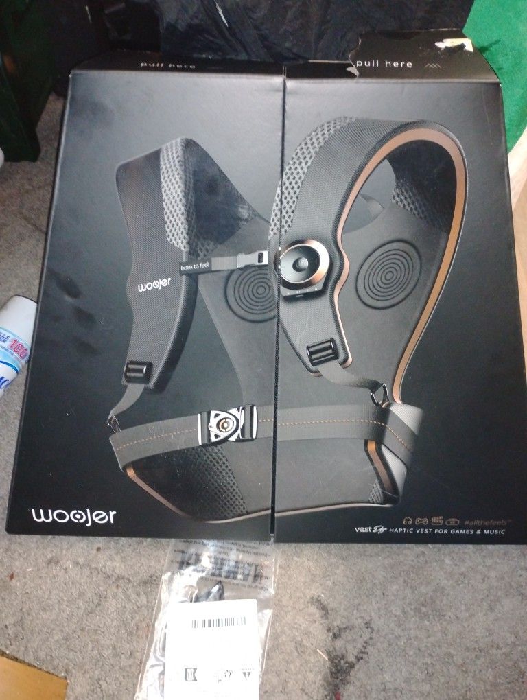 Brand New In The Box Woojer Bluetooth Vest
