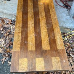 Hardwood Table Laminated 
