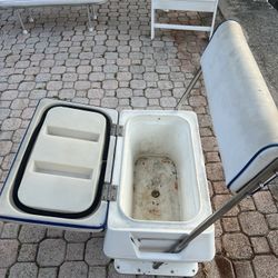 Boat Cooler Seat 