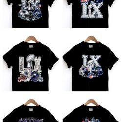 Super Bowl Football Shirts, Custom Shirts, Custom Apparel 