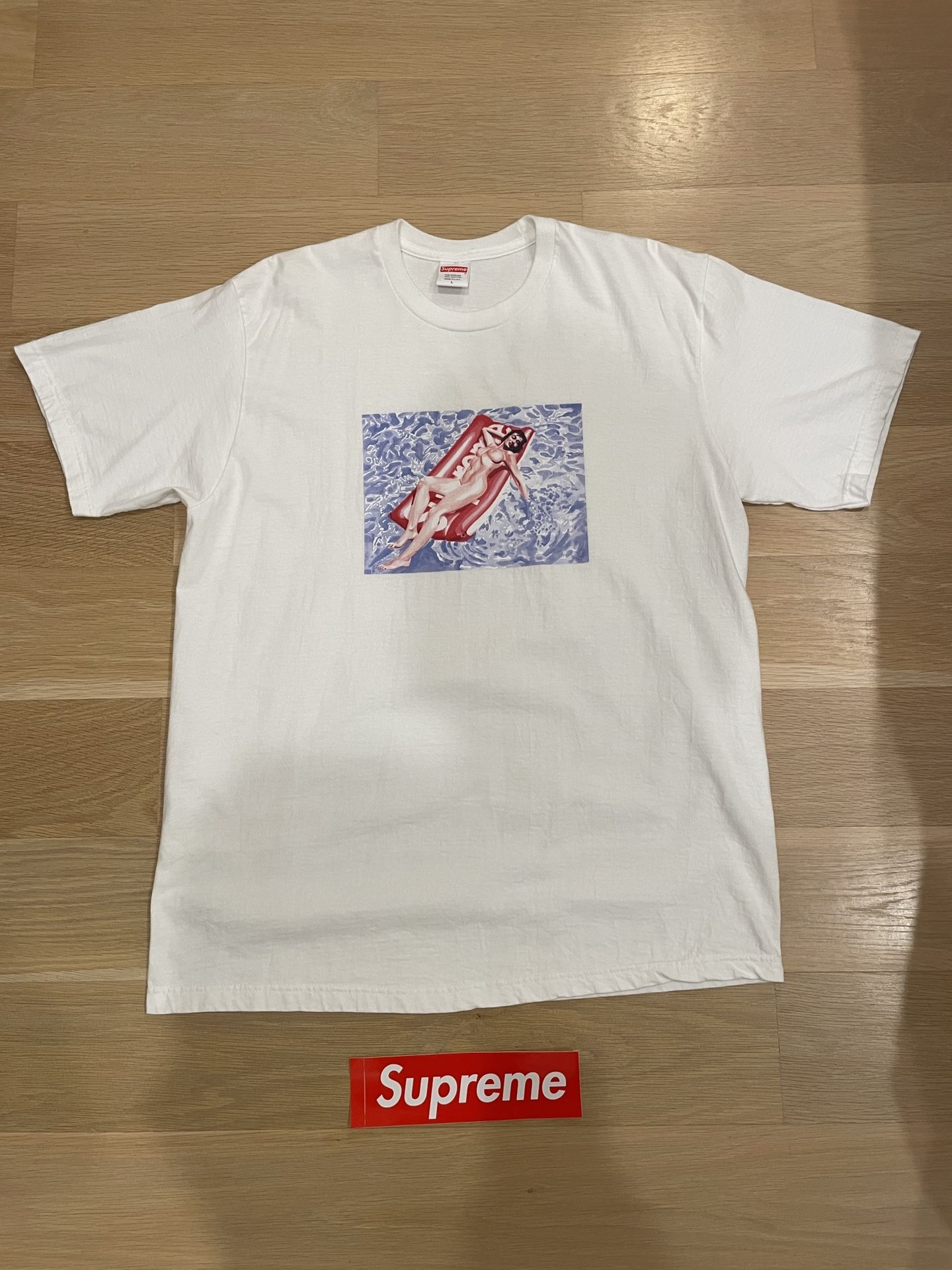 Supreme Float Tee White Large