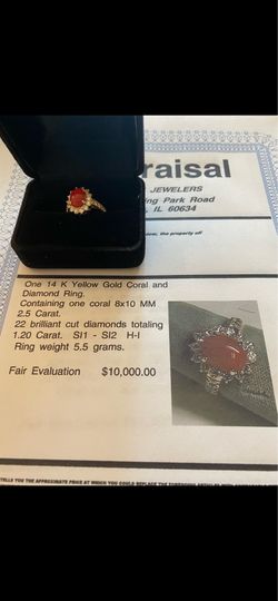 14 k gold ring