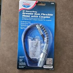 18" Grease Gun Flexible Hose With Coupler