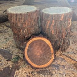 Mesquite Wood Rounds