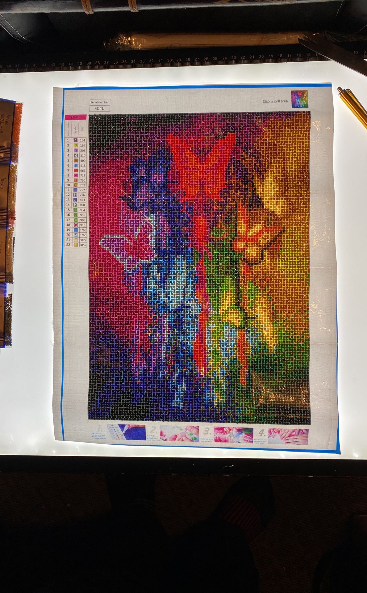 Butterfly Bead Art