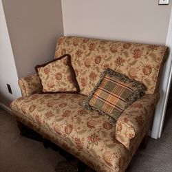 Custom upholstered Settee