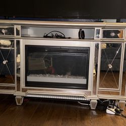 Fire Place Tv Stand With Heater