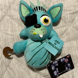 FNAF Five Nights at Freddy's FNAF Liberty FOXY Plush NEW WITH TAGS NWT 9" XSMART