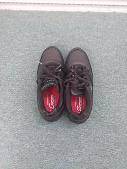 Skechers Sport Slip-Resistant Black Sneakers