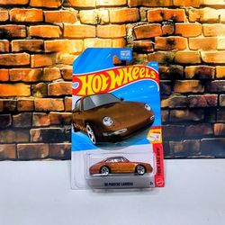 Hot Wheels '96 Porsche Carrera Then and Now Brown
