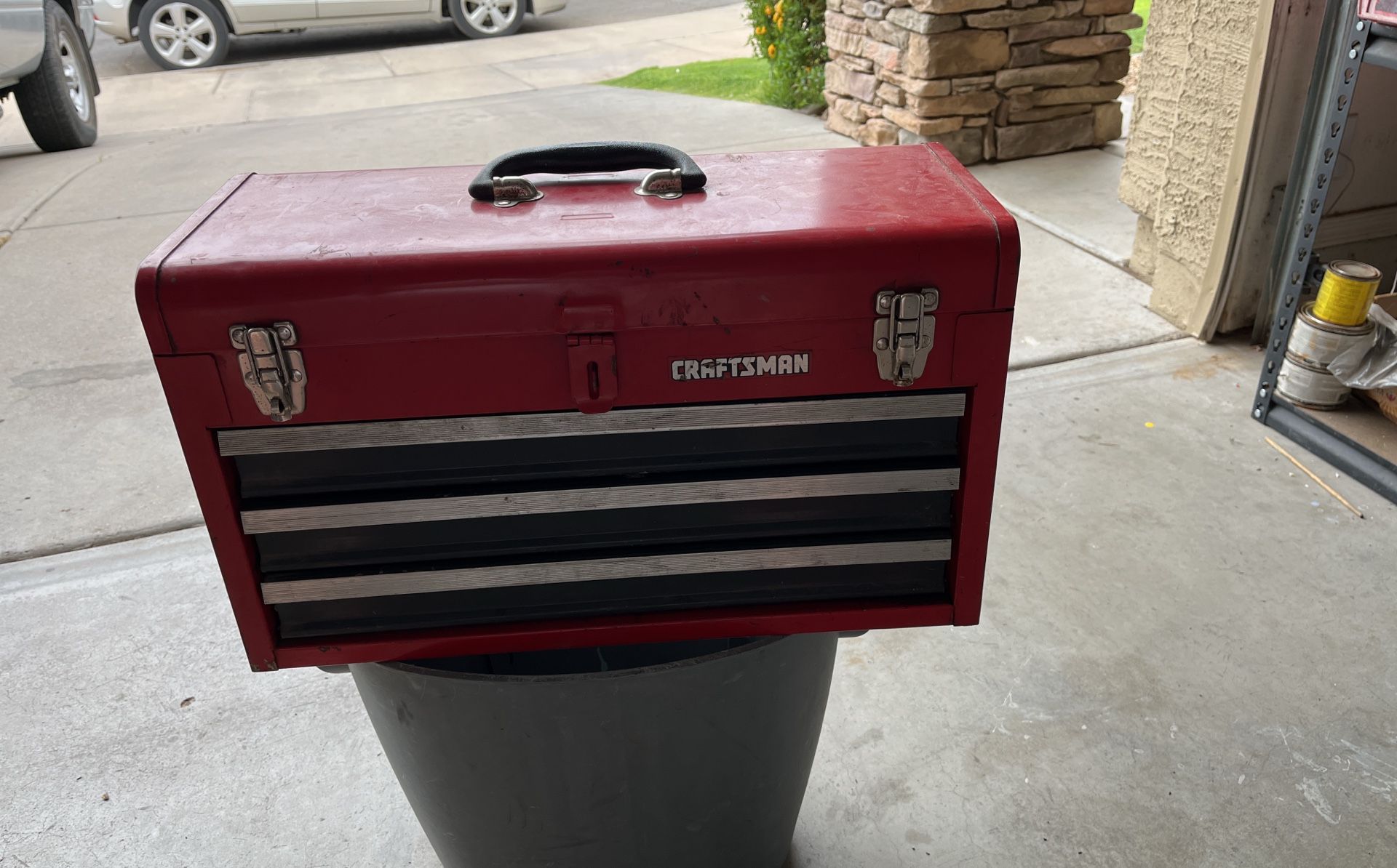 Craftsman Tool Box & Tools