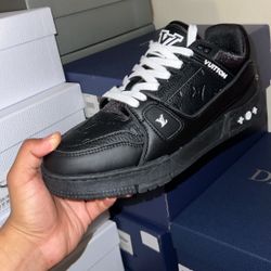 Black Louis Vuitton Trainer