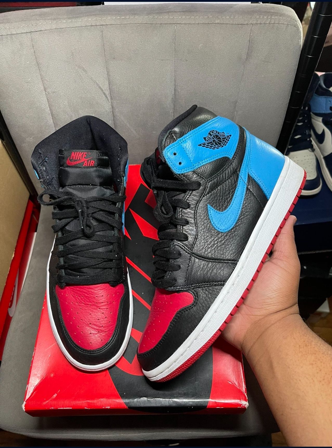 UNC TO CHI JORDAN 1’s
