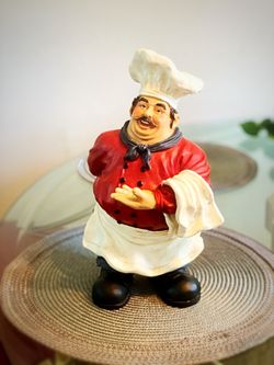 Italian Chef Wine Holder 