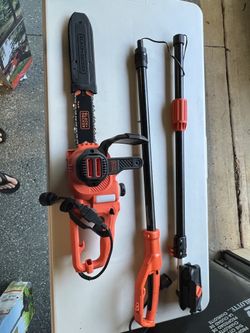 Black & Decker 2 in 1 Chainsaw / Polesaw Corded up to 14'