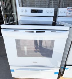 🎉Whirlpool White Electric Stove🔥Scratch &Dent Sale🎉