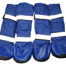 Dog Boots Shoes Nonslip Rain Snow Winter Large 🐕 NEW