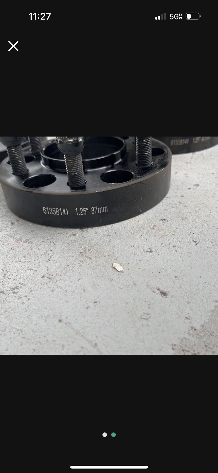 1.25 Wheel Spacers