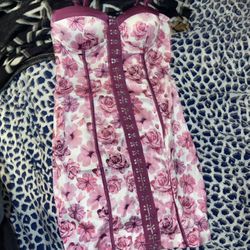 Floral mini dress