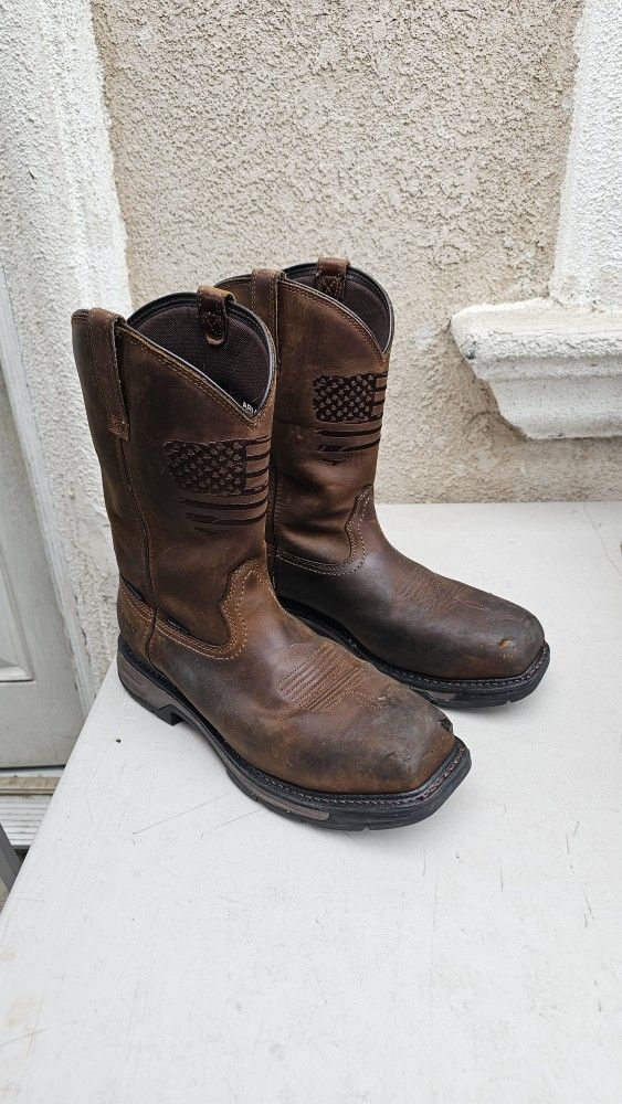 Size 11.5 D Ariat Work Boots Composite Toe