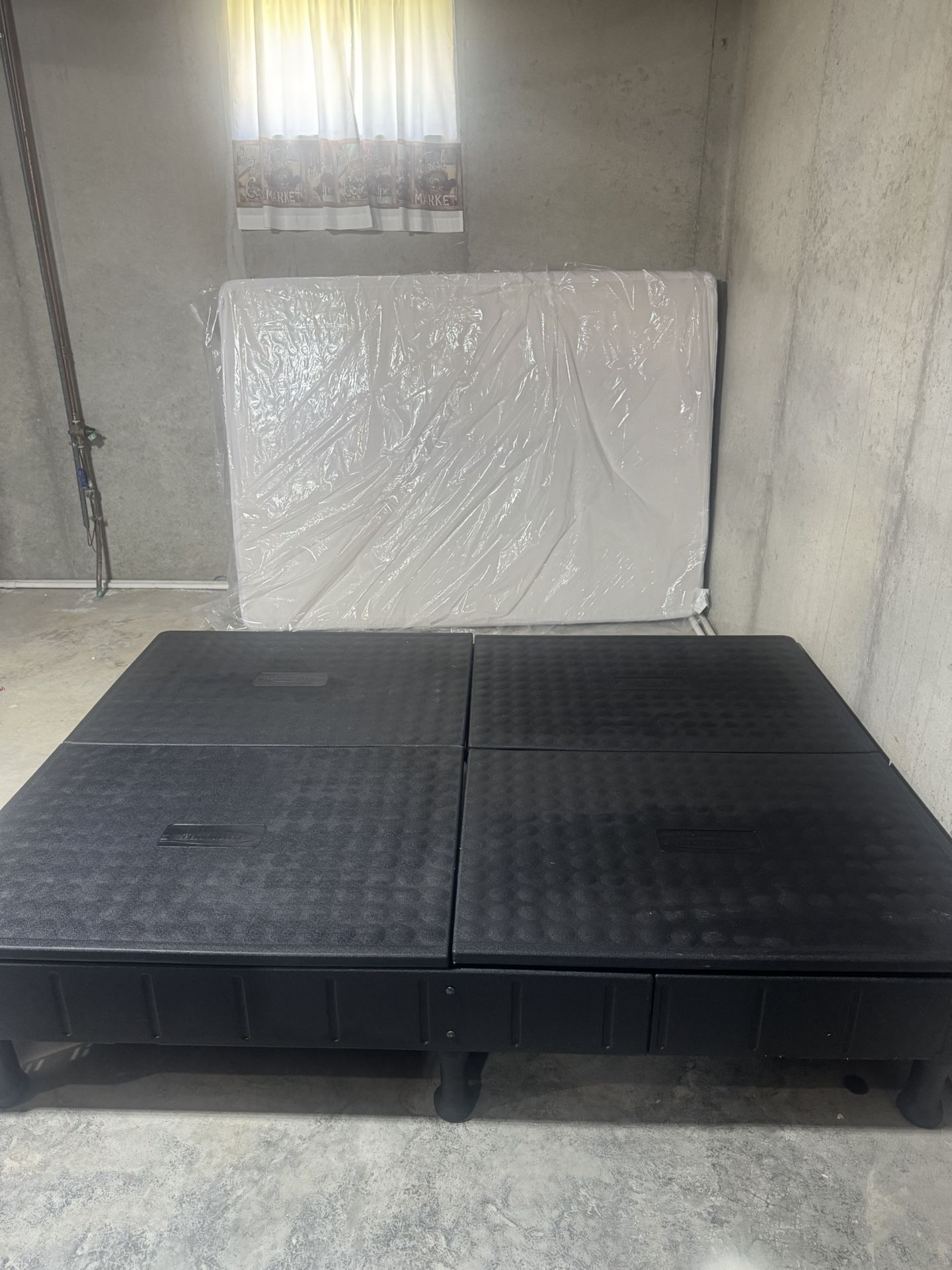 Queen Mattress && Bed Frame