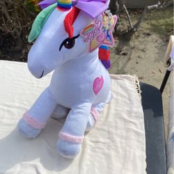 Jojo Siwa Unicorn Plushie 