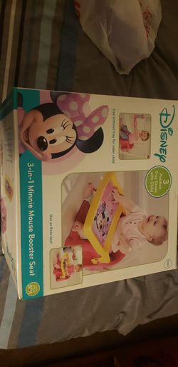 Minnie mouse 3 in 1 booster seat
