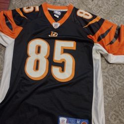 Authentic Reebok Bengals #85 C.Johnson Ochocinco Stitched Jersey


