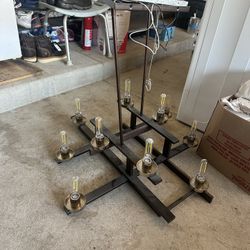 Light Chandelier - Minka Lavery 4609 Maddox Roe 10 Light 34" Wide Taper