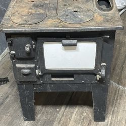 Wood-burning cook, stove and oven
