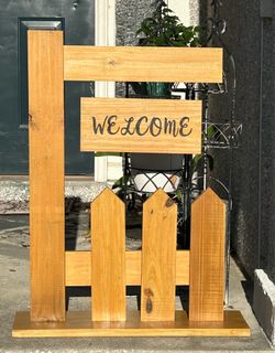 Welcome Stand for Porch