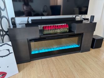 LED fireplace