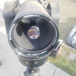meade etx maksutov-cassegrain telescope With Bogen Manfrotto 3021 Tri Pod